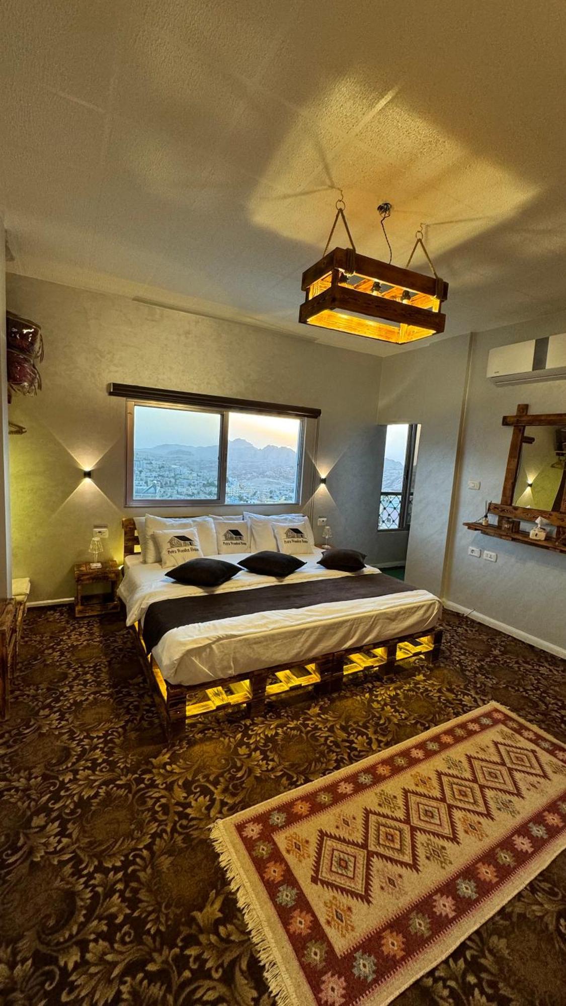 Petra Wooden House Apartman Vádi Músza Kültér fotó